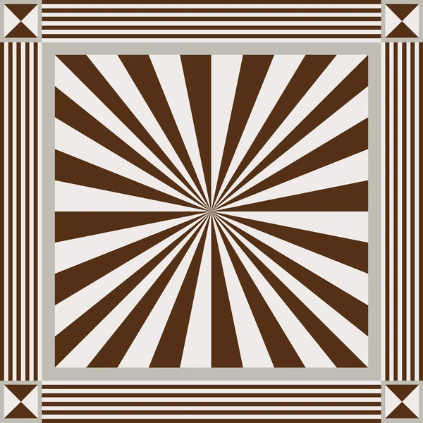 기하학적 패턴 11 갈색 원활한 질감 또는 배경 — 스톡 벡터