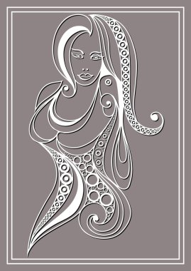 Selfie yapan bir kızın grafiksel illüstrasyonu 26