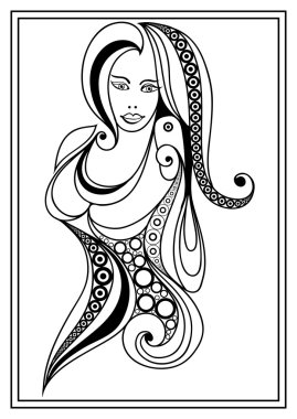 Selfie yapan bir kızın grafiksel illüstrasyonu 16