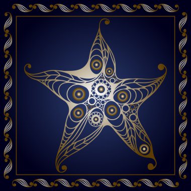 Deniz incelik 14 ile Grafik illüstrasyon