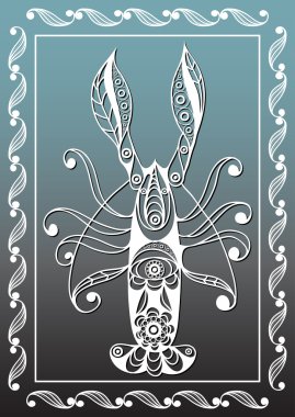 Deniz incelik 28 ile Grafik illüstrasyon