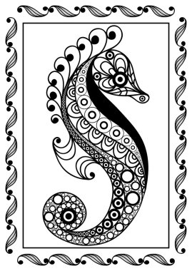 Deniz incelik 42 ile Grafik illüstrasyon