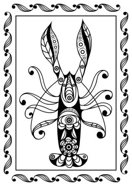 Deniz incelik 48 ile Grafik illüstrasyon