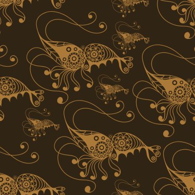 Deniz canlılarının 10 ile Seamless Modeli