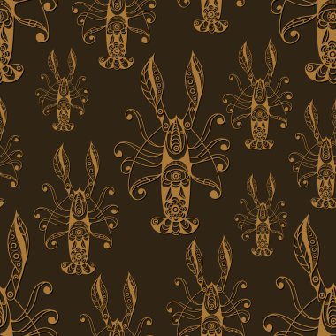 Deniz canlılarının 8 ile Seamless Modeli