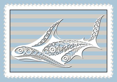 10 deniz temalı grafik illüstrasyon