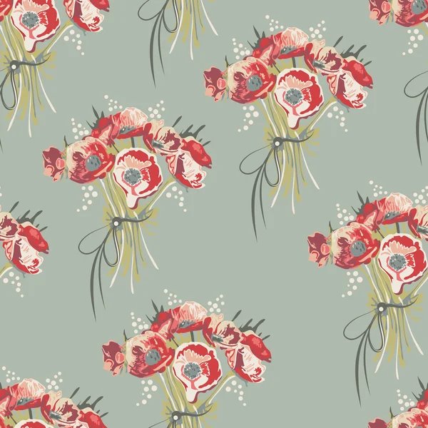 Modèle floral sans couture 3 — Image vectorielle