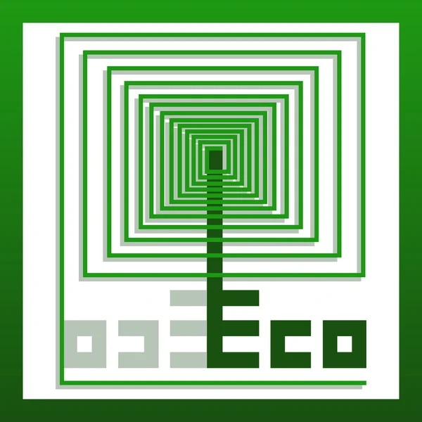 Eco 2 — Stock Vector
