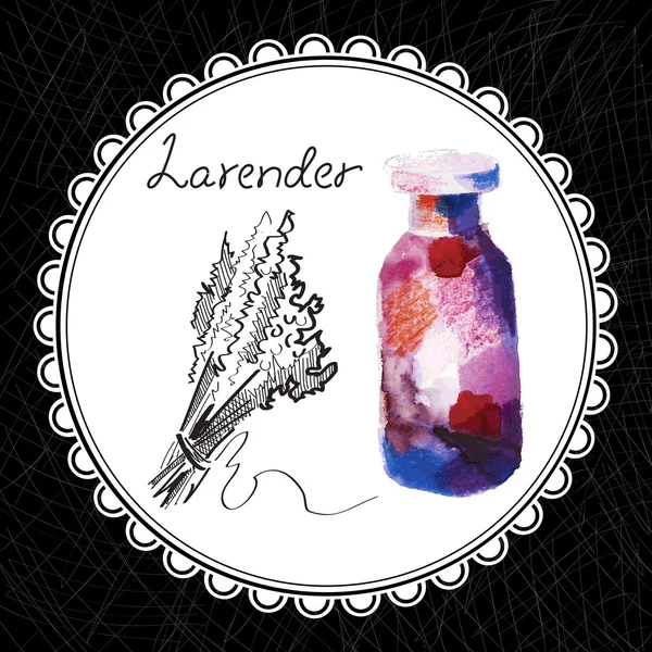 Lavendel — Stock vektor