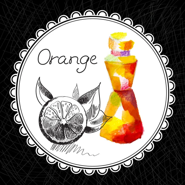 Oranje — Stockvector