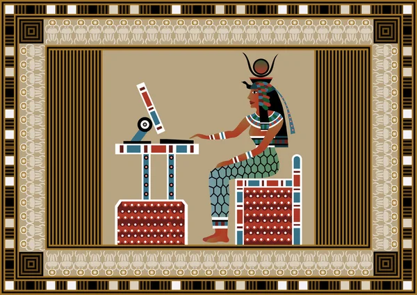 Egipto 10 — Vector de stock