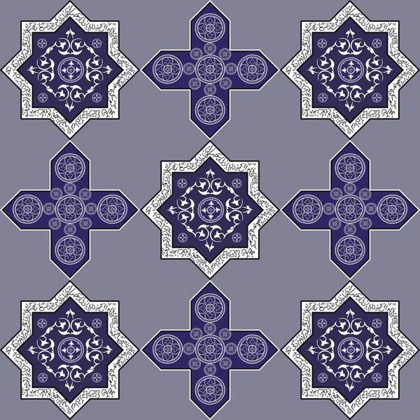 Іранський візерунок 31 — стоковий вектор