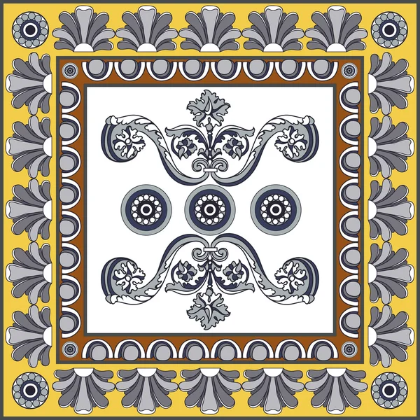 Portuguese pattern 12 — Stock Vector