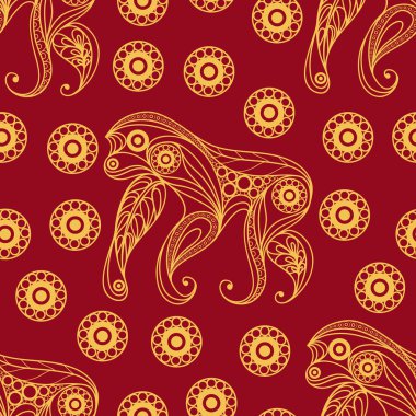 Maymun 18 ile Seamless Modeli