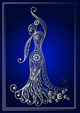 İspanyol kadın 25 Flamenko dans