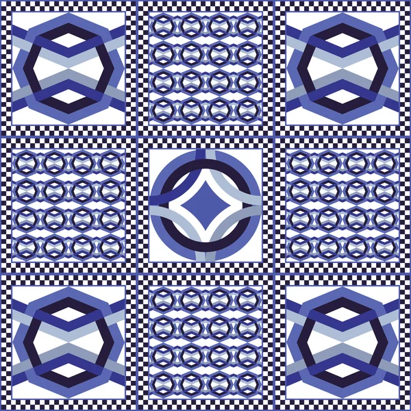 Seamless geometric pattern 29 — Stockvector