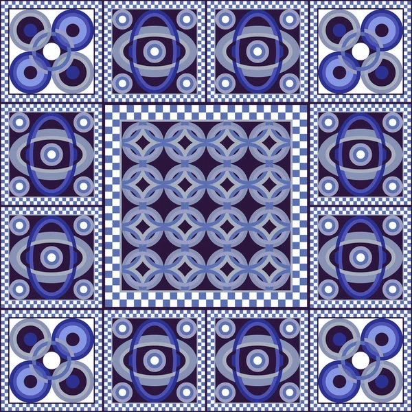 Seamless geometric pattern 35 — Stok Vektör