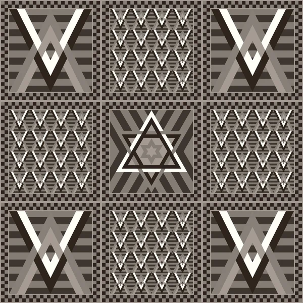 Seamless geometric pattern 52 — Stok Vektör