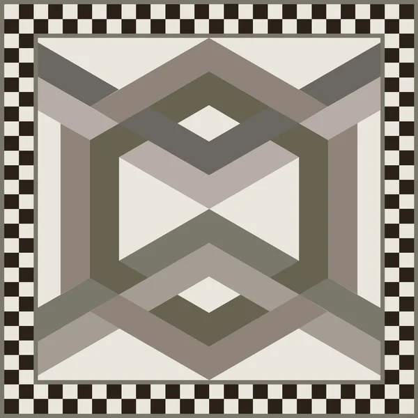 Nahtloses geometrisches Muster 68 — Stockvektor