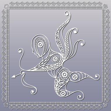 Lace illustration with Amur