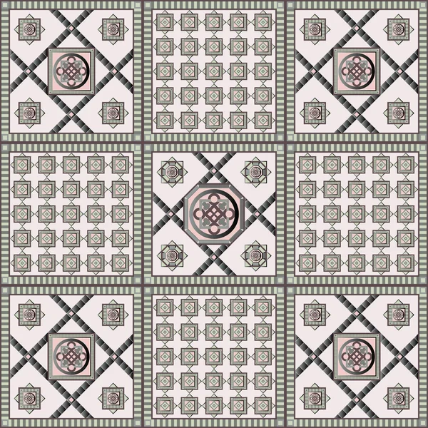 Modèle géométrique sans couture 2 — Image vectorielle