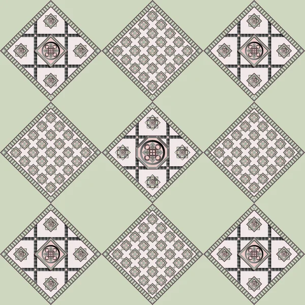 Seamless geometric pattern 17 — ストックベクタ