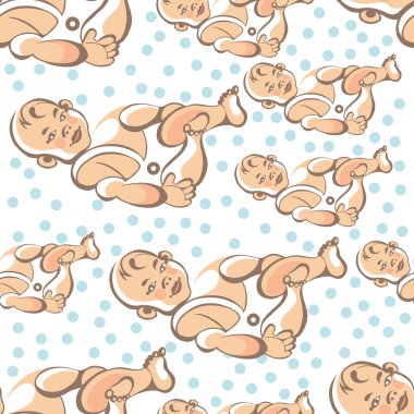 Küçük çocukların 3 ile Seamless Modeli