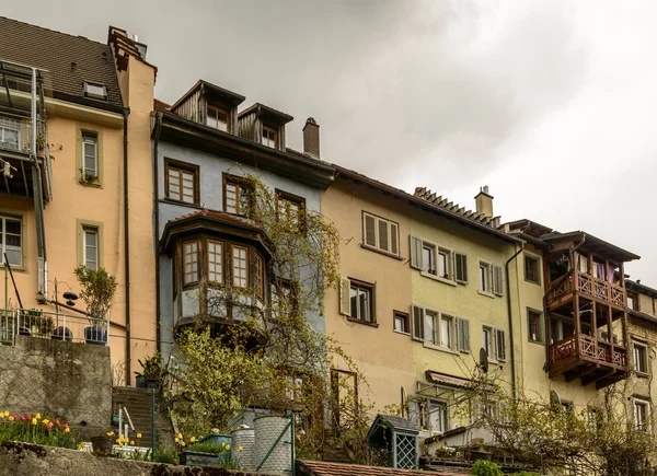 Old houses, Engen — Stock Photo, Image