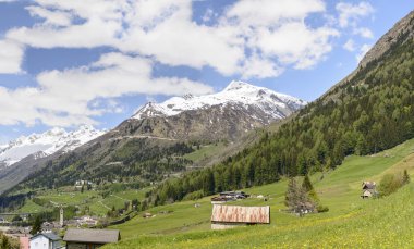  Gottardo pass road Güney tarafında, Airolo