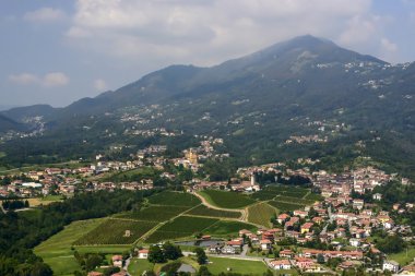 Hava Almenno Köyü, Bergamo, İtalya