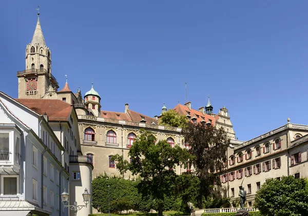 Sigmaringen Kalesi Güney Yakası, Baden Wuttenberg — Stok fotoğraf