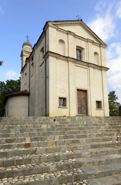 S. Limbania do kostela Rocca Grimalda, Itálie — Stock fotografie