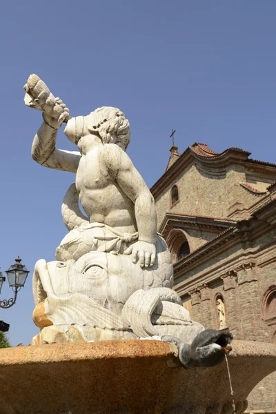 Fontaine en pierre à Acqui Terme, Italie — Photo