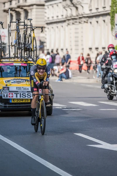 Mailand Italien Mai Letzte Etappe Des Giro 2021 Tobias Foss — Stockfoto