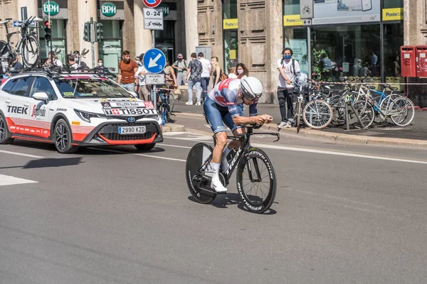 Mailand Italien Mai Letzte Etappe Des Giro 2021 Teilnehmer Bauke — Stockfoto