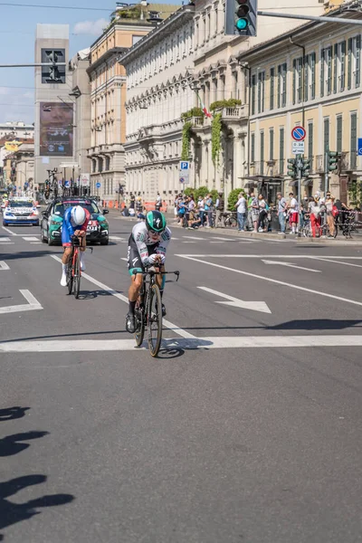 Milán Italia Mayo Última Etapa Del Giro 2021 Matteo Fabro —  Fotos de Stock