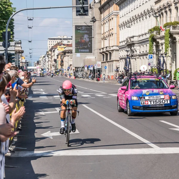 Milán Italia Mayo Última Etapa Del Giro 2021 Alberto Bettiol — Foto de Stock