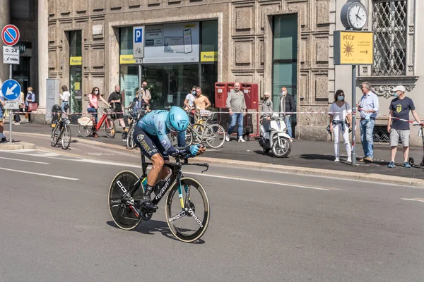 Milan Włochy Maj Ostatni Etap Giro 2021 Harold Tejada Canacue — Zdjęcie stockowe
