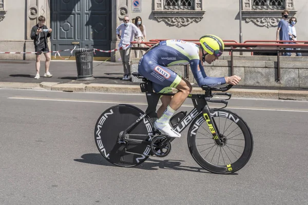 Mailand Italien Mai Letzte Etappe Des Giro 2021 Rein Taarmae — Stockfoto