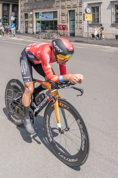 Mailand Italien Mai Letzte Etappe Des Giro 2021 Yukiya Arashiro — Stockfoto