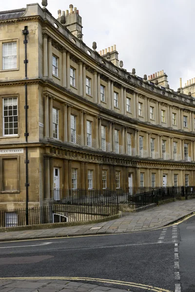 Buildings at the Circus crescent, Bath — Stock Photo, Image