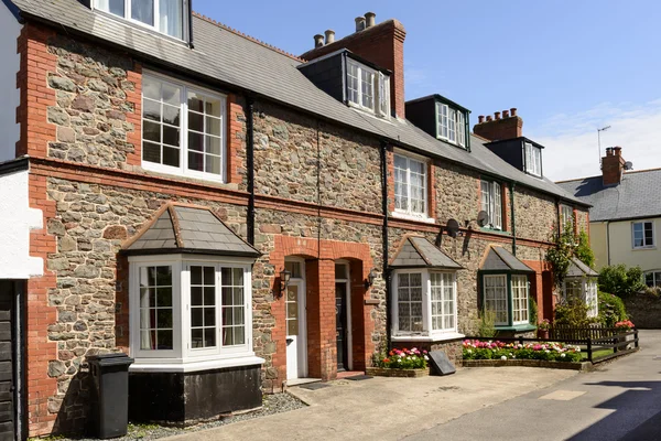 Stone terrace at Porlock, Somerset — Stock Photo, Image