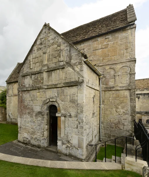 Lado da igreja saxã de São Lourenço, Bradford em Avon — Fotografia de Stock