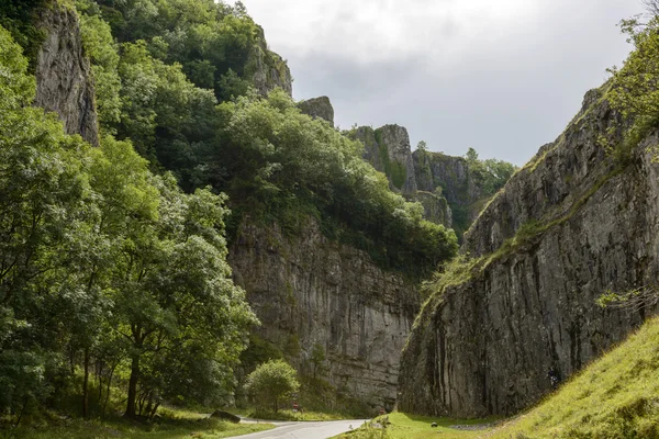 uçurum ve kaşar gorge, Somerset yola