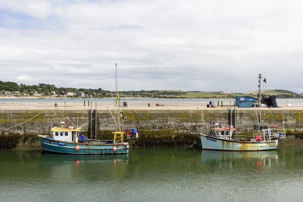 Fishboats op Padstow, Cornwall — Stockfoto