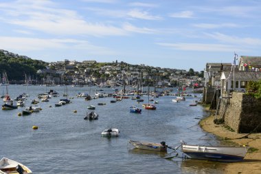 Fowey Polruan koyu Limanı, Cornwall