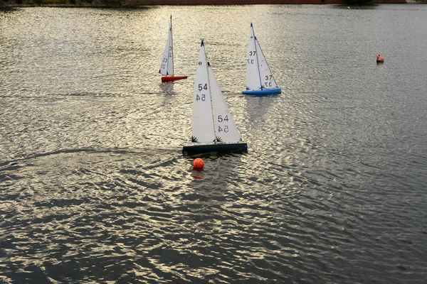 Mini regatta 05, Emsworth, Hampshire — Stock Photo, Image