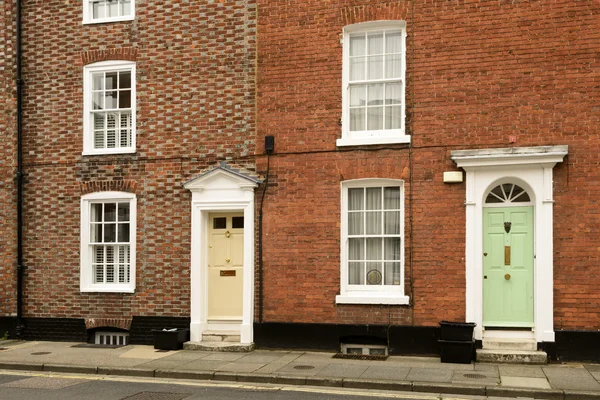 Georgian doors, Chichester — Stock Photo, Image