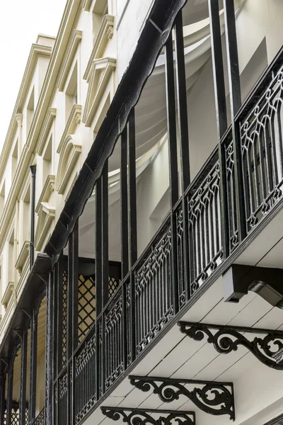 Cast-iron balconies, Brighton — Stock Photo, Image