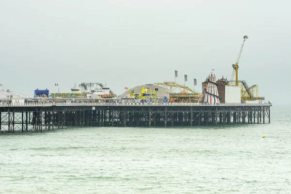 Carnevale sul molo, Brighton — Foto Stock